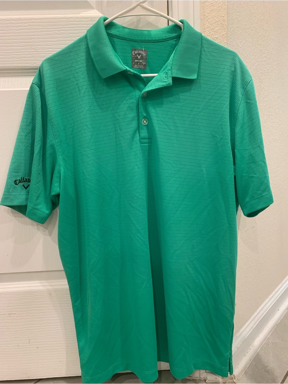 Callaway Men’s Teal-Green Golf Polo